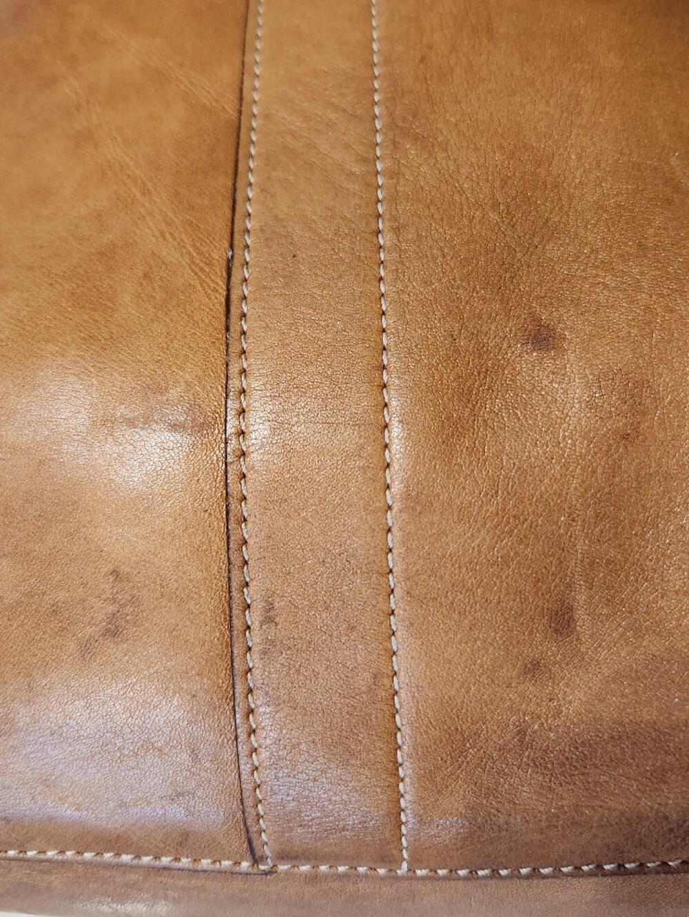 Vintage Coach Handbag #9325 'Legacy Leather Retro Medium Slim Duffel Sac' Tan - Picture 11 of 14